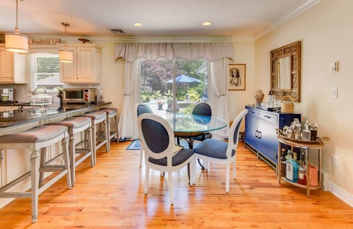 East Quogue House | Private Summer Gem in a cul de sac with heated saltwater pool