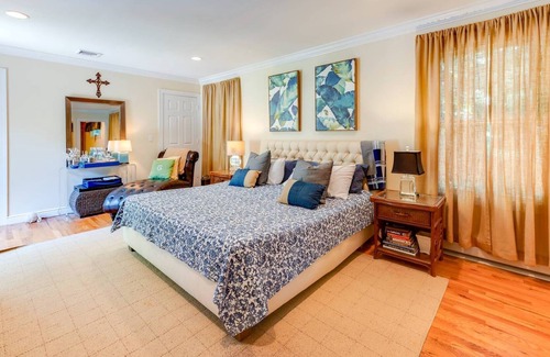East Quogue House | Private Summer Gem in a cul de sac with heated saltwater pool