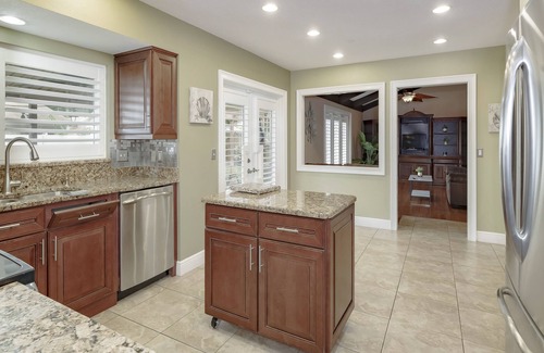 Town N County Park House | Private Two Story Corner Home + Pool + Game Room