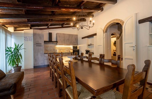 Dogana Villa | Private Villa with A/C, WIFI, hot tub, private pool, sauna, TV, patio, panoramic view, parking