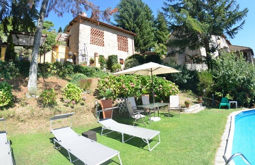 Gello Villa | Private Villa with WIFI, A/C, hot tub, private pool, TV, terrace, pets allowed, panoramic view