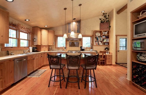 Bigfork House | Private Waterfront Home, Wood Burning Fireplace, Swan River Summer Escape