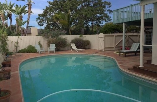 West Mesa House | Private Wing W/Pool, Close to ocean, 2br/2ba, Serene, Surrounded By Garden