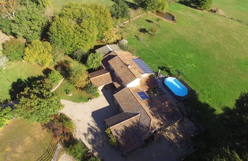 Lacapelle-Biron Villa | Property in Périgord Agenais, breathtaking view, swimming pool, SPA, Sauna.