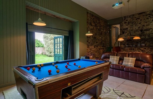 Laugharne Bed & Breakfast | Property looking at Dylan Thomas boat house and Laugharne Castle.