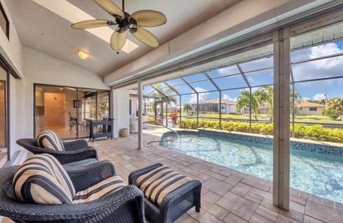 Punta Gorda House | Punta Gorda Isles 3 Bedroom Private Pool+Spa Home on Canal