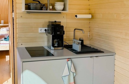 Muritz Cabin | Pure feeling of nature in a sustainable wooden igloo house with gym and pool