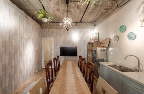 Old Town House | Purple Flower House