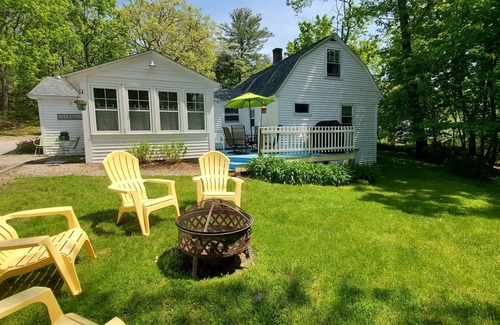 Wolfeboro House | Quaint Cottage in Private Wooded Setting | Close to Lakes | Dogs Welcome
