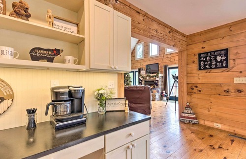 Creston Cabin | Quaint Creston Hideaway w/Mtn Views & Hot Tub!