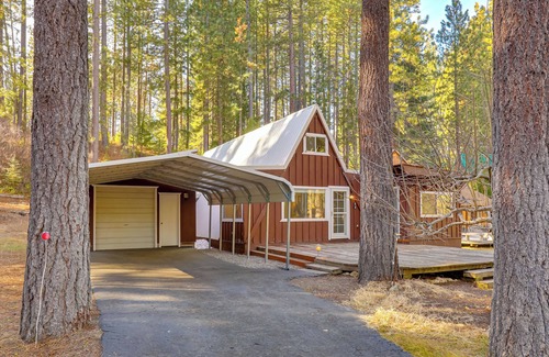 Plumas Eureka Estates Cabin | Quaint + Rustic A-Frame < 5 Mi to Plumas-Eureka!