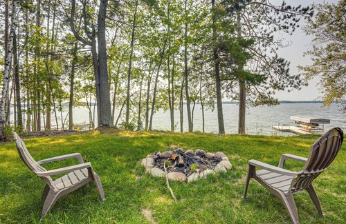 Conover Cabin | Quiet Lakefront Conover Cabin Near ATV Trails