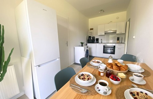 Stadtbezirk West Apartment | Quiet & modern 2-room apartment for 4 people opposite the park