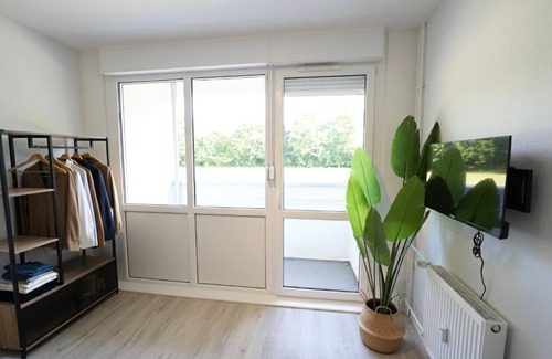 Stadtbezirk West Apartment | Quiet & modern 2-room apartment for 4 people opposite the park