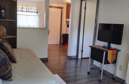 Hettinger Apartment | quiet neighborhood is near restaurant and bars and gas station