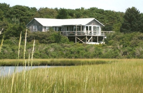 Edgartown Cabin | Quiet Rustic Escape With Sunrise And Sunset Views Over Cape Poge Pond