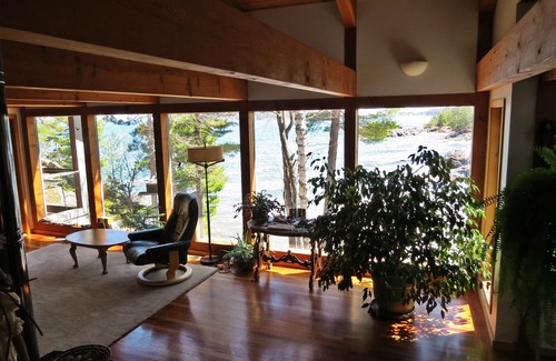 Marquette House | Quiet, secluded oasis with 300 ft of Lake Superior beach and 10 wooded acres.