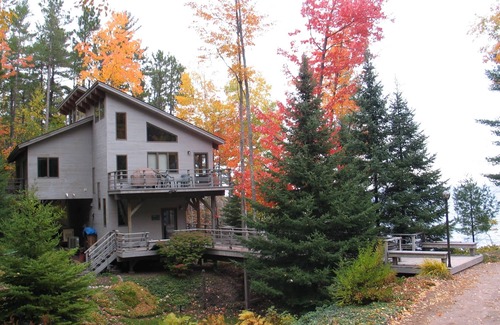 Marquette House | Quiet, secluded oasis with 300 ft of Lake Superior beach and 10 wooded acres.