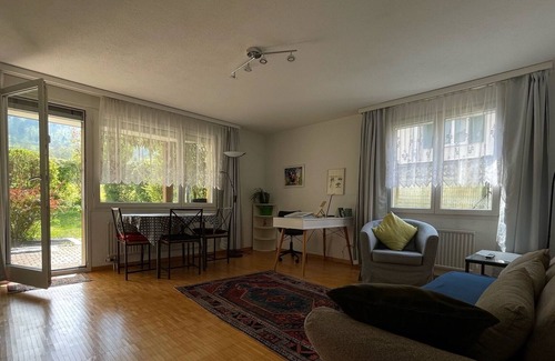 Bad Zurzach Apartment | Quietly located 2 room apartment with patio