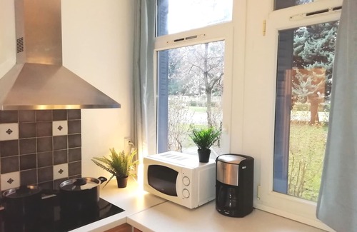 Santy - La Plaine Apartment | Résidence du Parc des Tilleuls de LYON (4 bdrms, 82m²,free pkg, EUREXPO)