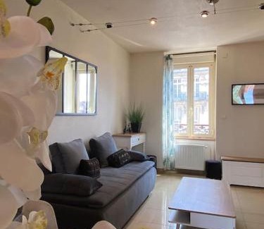 Montlucon Apartment | Résidence Investar appartement 4 Superbe T2 meublé, Gare 10mn à pied