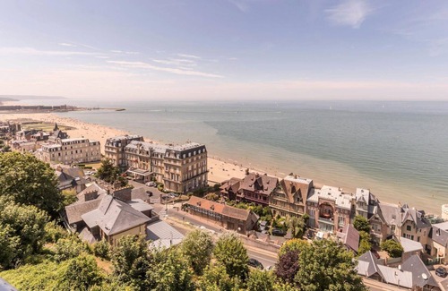 Trouville-sur-Mer Apartment | Résidence Pierre & Vacances Les Tamaris** - Studio for 4 people - 1 sleeping area - Terrace or balcony - Sea view
