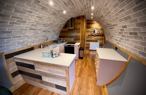 Rhayader Cottage | Rabbits View - Underground Hobbit Home Sleeping 6 guests in 3 bedrooms
