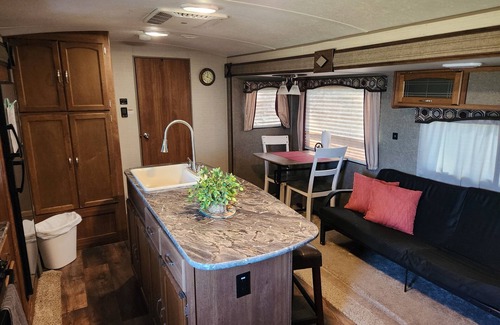 New Waverly House | RafterTFarm - The Star: Ranch Stay in an RV