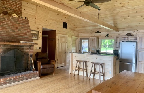 Rangeley Cabin | Rangeley Waterfront Retreat: 4 Bed, 2 Bath, Perfect for Families to Unwind