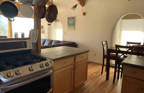 Baca Grande House | Rare Find! Quiet, Strawbale Home with Epic Mountain Views and Hiking