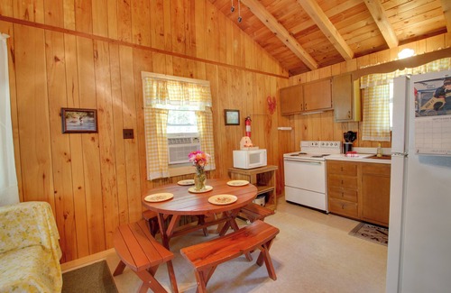 Raymond Cabin | Raymond Getaway w/Private Beach & Boat Dock!