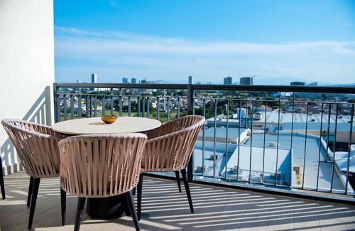 Zapopan Condo | Real View Towers in Real Center, 7th floor, Luxury 1BD, Zona Real, Andares