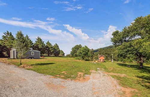Wildwood House | Redbud Tiny Home with a Hot Tub and Mountain Views