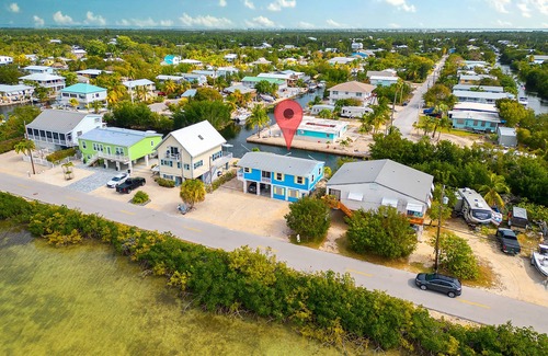 Eden Pines House | Reel Paradise | Fabulous sunsets from this canalfront 2 bed/2 bath on Big Pine Key