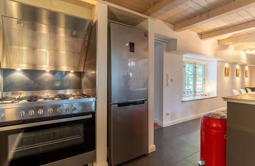 Westerhever Villa | Reetgedecktes Ferienhaus in Westerhever mit Sauna