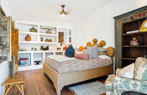 Magnesia Falls Cove House | Rejuvenating retreat with pool, artistic finishes, & mtn views - dog-friendly