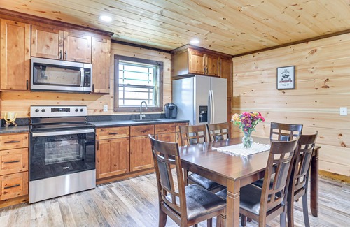 Forest City House | Relax Fireside! Cabin 12 Mi to TIEC Winterfest