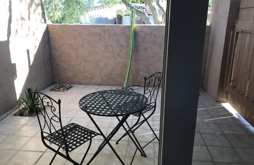 Palm Desert Condo | Relax On The Patio and Enjoy The Golf Course View!
