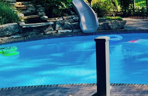 Cullman House | Relax & Reset: Calm Free-Range Hens, Farm Freshness & Poolside Retreat
