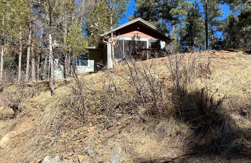 Ruidoso Cabin | Relax with peaceful river views and wildlife sightings. A perfect retreat.