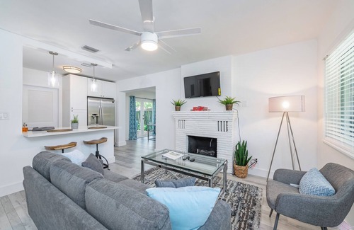Middle River Terrace House | Relaxing home with huge patio close to everything!