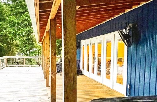 Cook Springs House | Relaxing Lakefront Retreat spectacular views w/ boat dock and hot tub