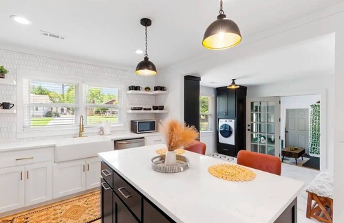 Carrollton House | Relaxing, modern full-size house with pool overlooking a beautiful lake view.