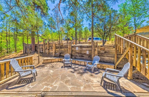 Ruidoso House | Relaxing Ruidoso Getaway with Spacious Deck!