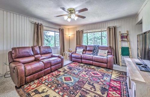 Ruidoso House | Relaxing Ruidoso Getaway with Spacious Deck!