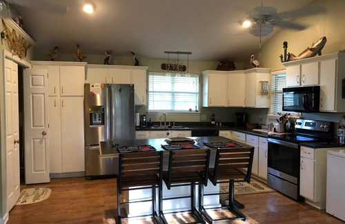 Bay St Louis House | Relaxing Waterfront Getaway with Fenced in Pet Friendly Property