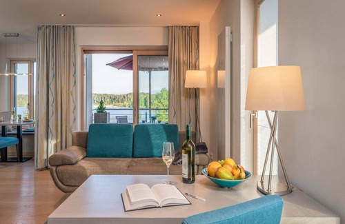 Pelham Apartment | Relaxx, 62 qm Obergeschoss, 1 separates Schlafzimmer