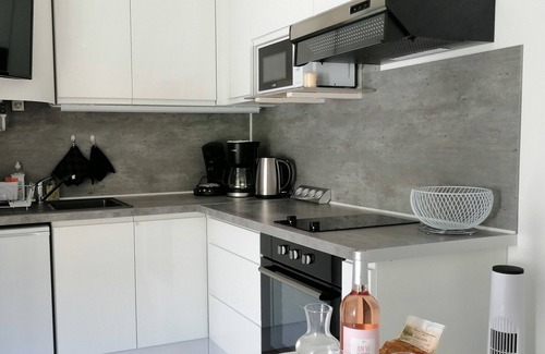 Amelie-les-Bains-Palalda Apartment | Renovated south-facing studio + Parking