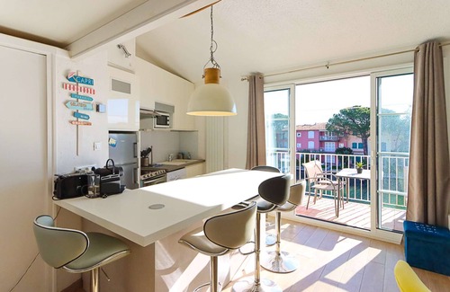 Port Grimaud Apartment | Renovated 2/3-room apartment in Port Grimaud - mezzanine and A/C