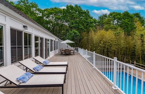 Shinnecock Hills House | Renovated home near ocean with private pool, grill, deck, patio